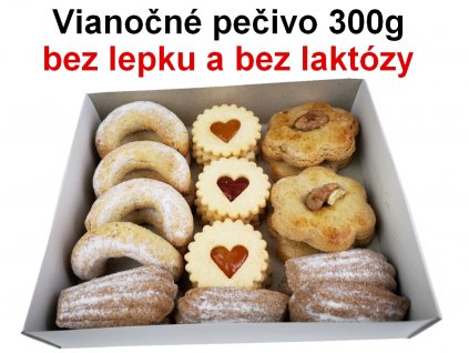 Vianočné pečivo bez lepku a bez laktózy 300g 1
