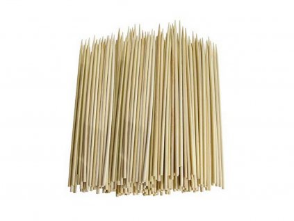 Bambusové špajdle ostré na ražniči 15 cm