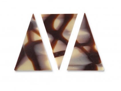 Čokoládová dekorácia trojuholník 35 ks DIABLO 1 8