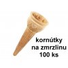 Kornútky na zmrzlinu klasické 100 ks HoHo