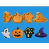 Vykrajovačky s piestom Halloween 4 ks 1