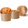 Panettone veľká papierová forma na 1000 g cesta 5 ks, O 17 cm, výška 11 cm 2