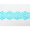 KRAJKA / ČIPKA MODRÁ 3 ks - cukrová ozdoba na tortu