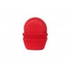 Papierové košíčky MINI ČERVENÉ Red Velvet 60 ks