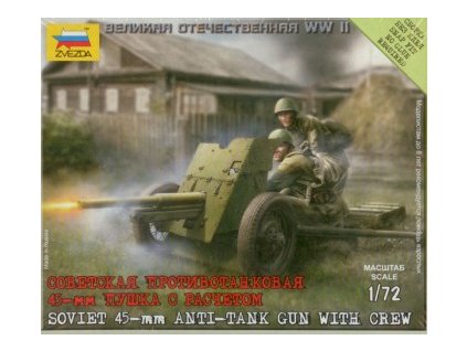 Soviet 45mm Antitank Gun