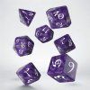 Kostky Classic Sada RPG levandulová/bílá
