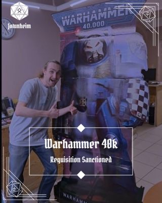 11. Edice je na vás připravená, jste připraveni Vy na ní ? 🔨 #Jotunheim #Gaming #Warhammer40k #LegionLiberec