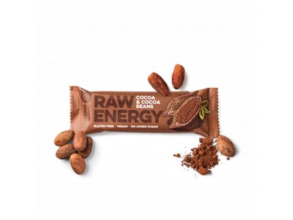 RAW ENERGY cocoa a cocoa beans