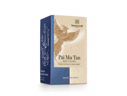 Sonnentor Bílý čaj Pai Mu Tan bio 18g porc.dvoukomorový
