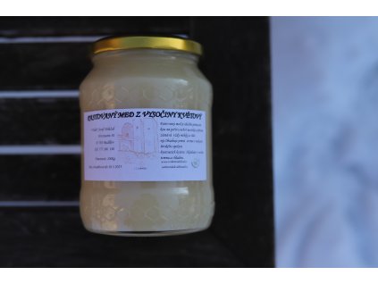 Pastovaný med z Vysočiny Květový 1kg