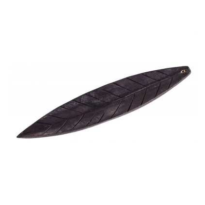 2371 dark leaf stojanek na vonne tycinky z mangoveho dreva