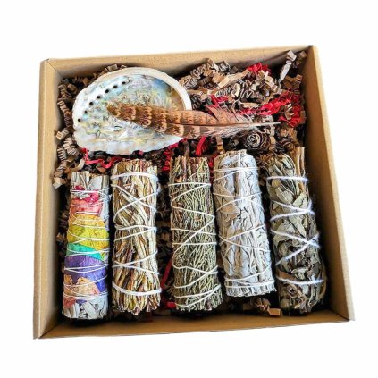 Vánoční dárková krabička šamanská