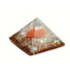 Orgonit pyramida s Karneolem, 4 cm