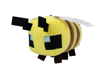 PHPL2250A plysova hracka minecraft vcelka pixel 18cm