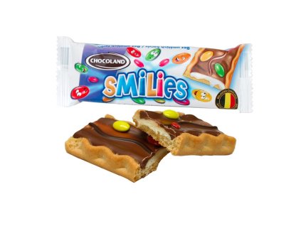 SMILIES - sušenka s mléčným krémem 27gx12ks