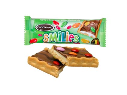 SMILIES - sušenka s kokosem 27gx12ks
