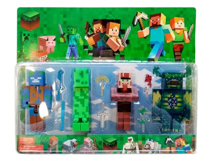 FIBH2056E kolekce figurek minecraft waden sada 10 ks