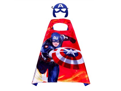 OPBH2187AA detsky karnevalovy prevlek superhrdina kapitan amerika 2v1
