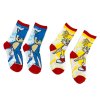 POSN2129A detske ponozky jezek sonic a liska tails 5 8 let 2ks