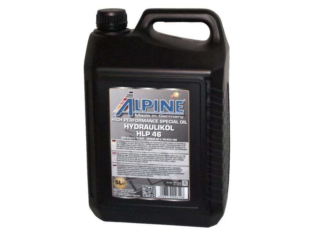 Alpine HLP46, 5L, HYDRAULICKÝ olej