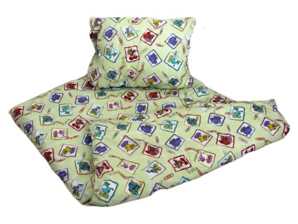 Bavlněné dětské povlečení – Zvířecí pexeso - poslední 2 kusy