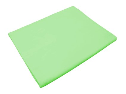 Bavlněná plachta do školky - Pistáciová bez gumy