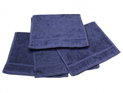 Dětský ručník pro mateřské školy 30x50 cm tmavě modrý 1