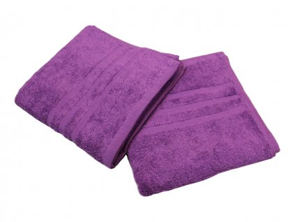 Ručník pro paní učitelky 50x100 cm fialový 1