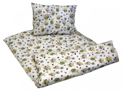 Dětské bavlněné povlečení - Včeličky - posledních 14 kusů