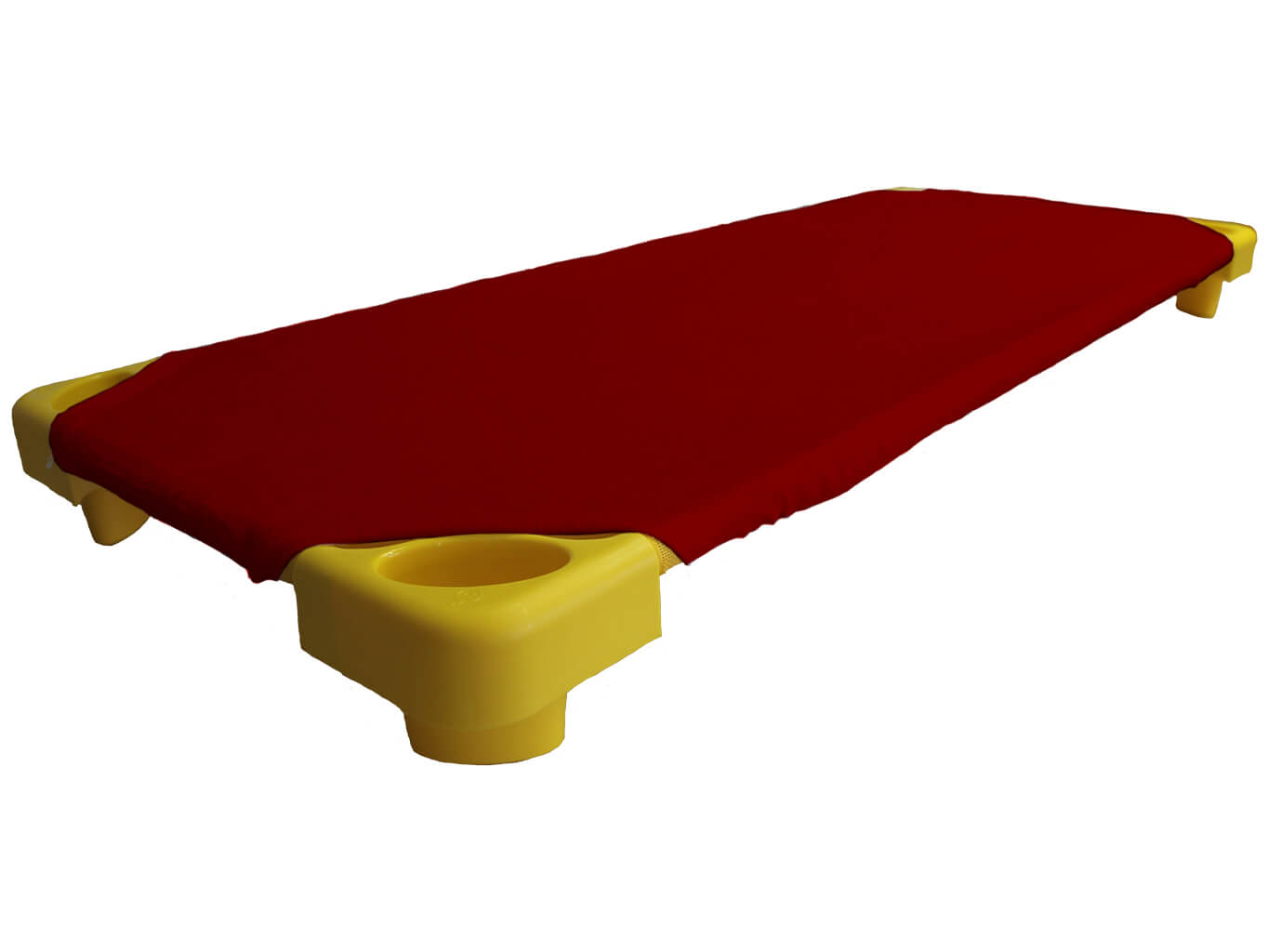 Bordó froté prostěradlo na lehátka do školky Rozměr:: 60 x 120 cm