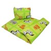 Dětské krepové povlečení do školky Zoo pistáciová 1