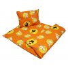Dětské bavlněné povlečení Ovečka oranžová 1