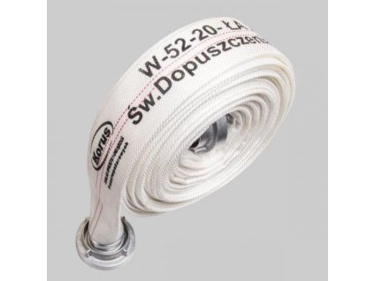 16809 zasahova hadica c52 20 m s al spojkami pvc vlozka