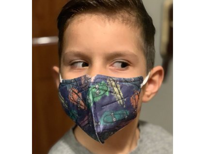 17256 detsky respirator ffp2 skejbordy ce baleny po 1kuse en149 2001 a1 2009