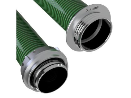 17946 savica 2 5m so srobenim profi extra pr 110mm flame 75 zelena tvrda k stroju