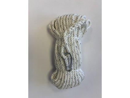 18582 ventilove lano priemer 8 mm 25m s karabinou