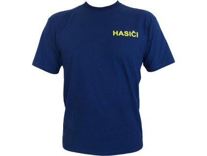 19164 tricko kratky rukav 100 bavlna 2x napis hasici termotransfer