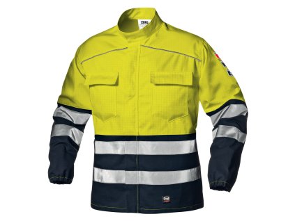 19308 bunda nehorlava supertech high visibility yellow navy