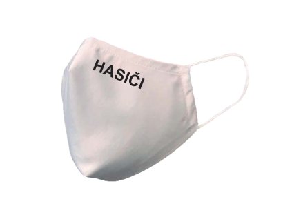 19386 rusko tvarovane dvojvrstvove biele napis hasici