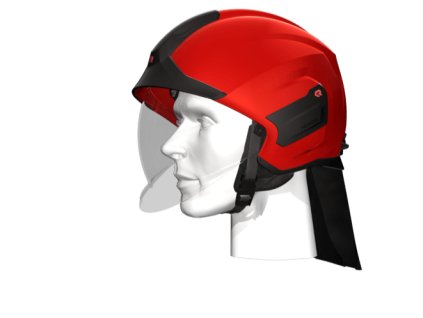 19449 prilba rosenbauer heros titan zatylnik ciry stit