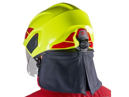20241 zasahova prilba rosenbauer heros h30 ciry stit zatylnik pozicne svetlo a polepy