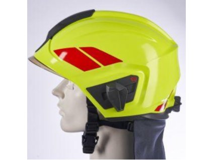 20244 zasahova prilba rosenbauer heros h30 ciry stit zatylnik kandahar pozicne svetlo a polepy