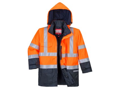 20268 nehorlava antistaticka vetrovka s779 s vyberatelnou flisovou vlozkou hivis orange