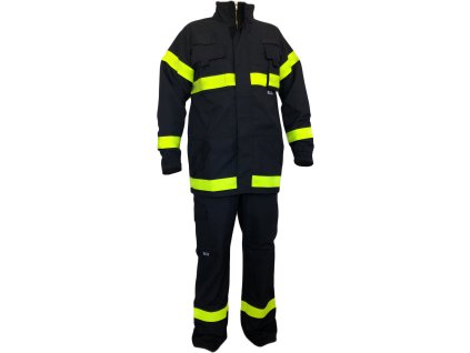 20415 fire warrior iii lahky zasahovy odev nomex viskoze zlte reflexy