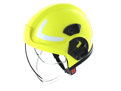 20517 prilba pab fire ht 05 stit zatylnik okuliare hiviz zlta