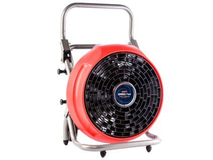 Lightweight petrol driven fan MT215L folded