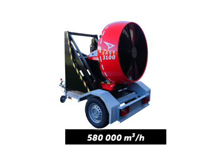 Large flow fan EASY 3100 firefighting firefighter equipment