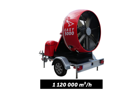 Firefighting large flow fan EASY 5000 powerfull