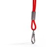 17643 2 snurka na krk cervena
