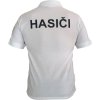 19167 2 polokosela kratky rukav pike biela napis hasici erb dpo suche zipsy